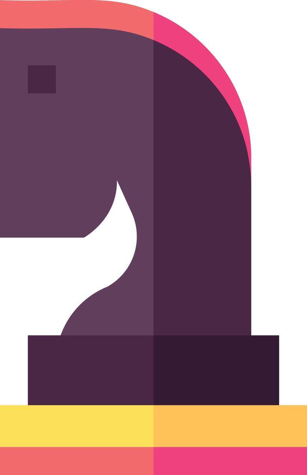 chess piece illustration design vector
