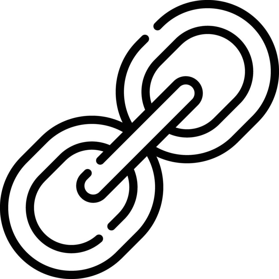 link illustration design vector