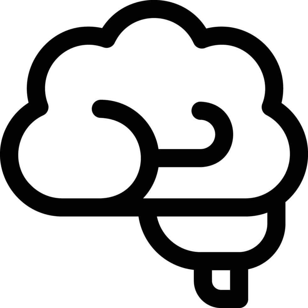 brain illustration design vector