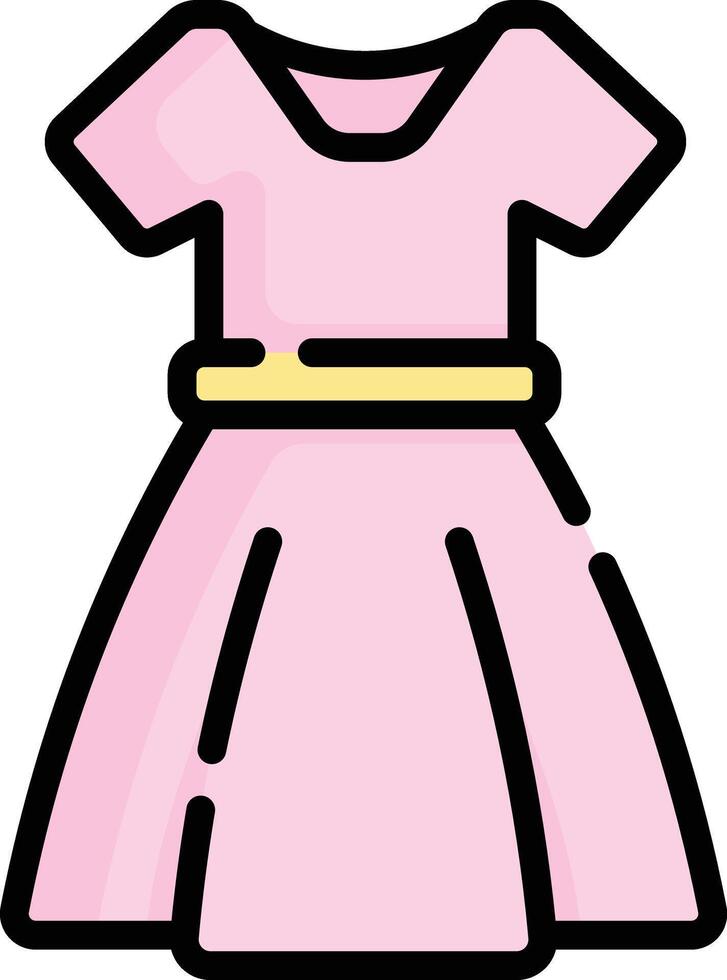 dress illustration design vector