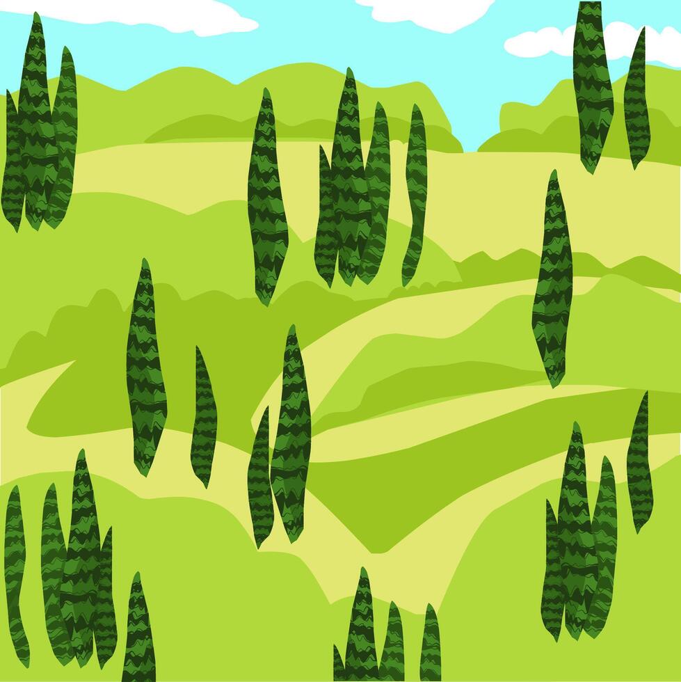 The Sansevieria tree grows well in the garden vector