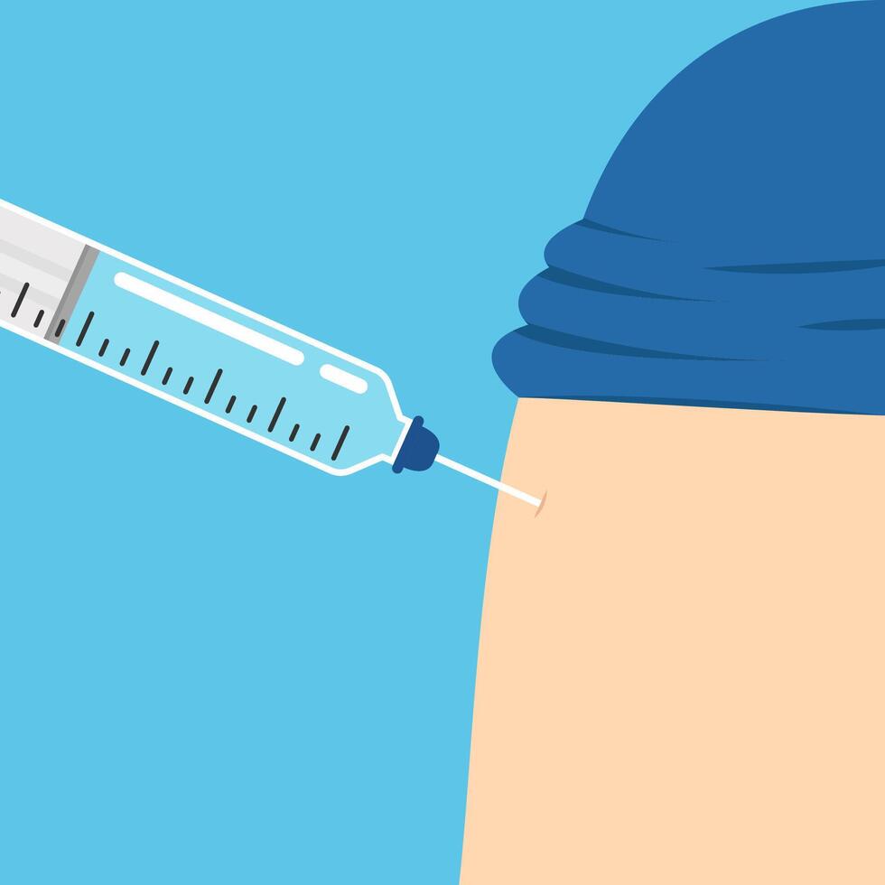 Syringe character design. Vaccine Covid-19. Syringe and Vaccine . Vaccine virus Covid-19. vector