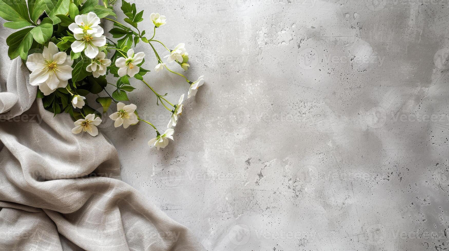 Neutral color palette with space photo