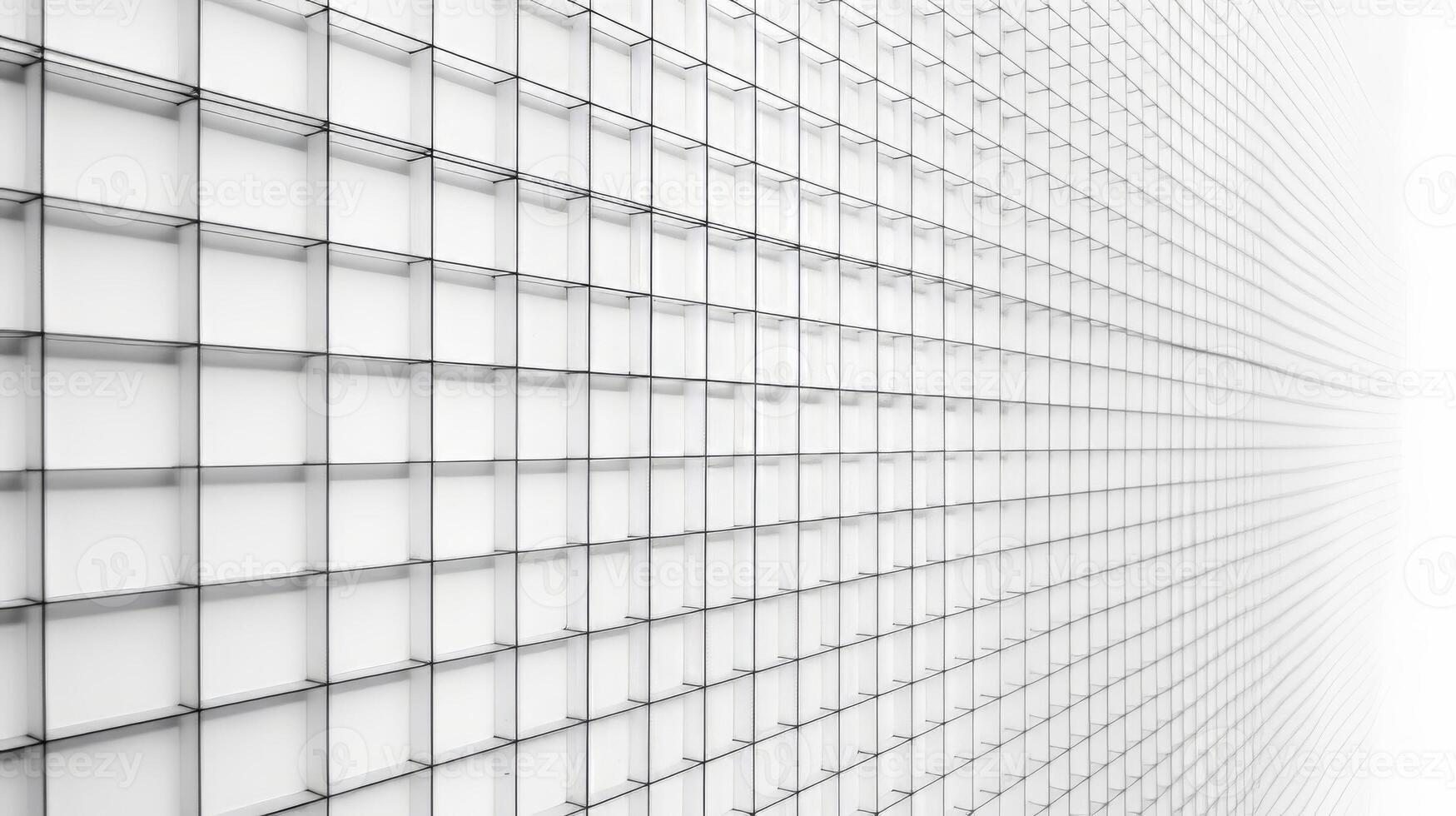 Clean and organized grid pattern for contemporary presentation photo