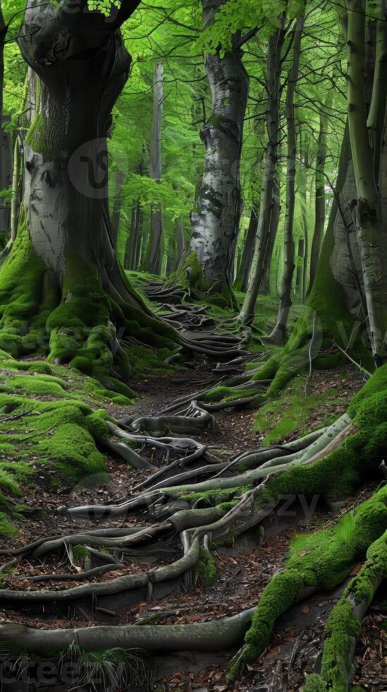 Ancient beech forests steeped in history photo