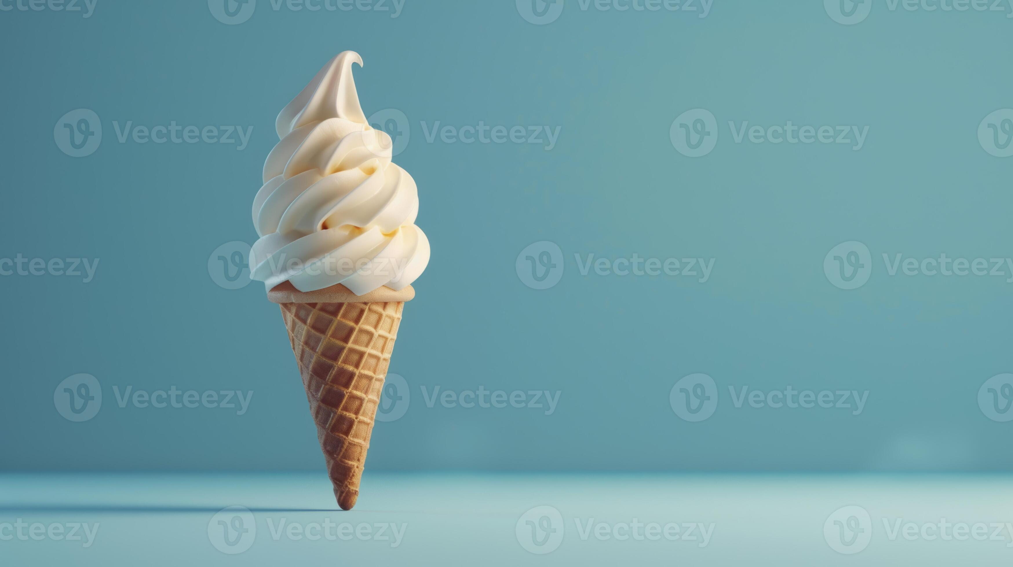 Spinning ice cream cone against a blank background 46604002 Stock Photo at Vecteezy