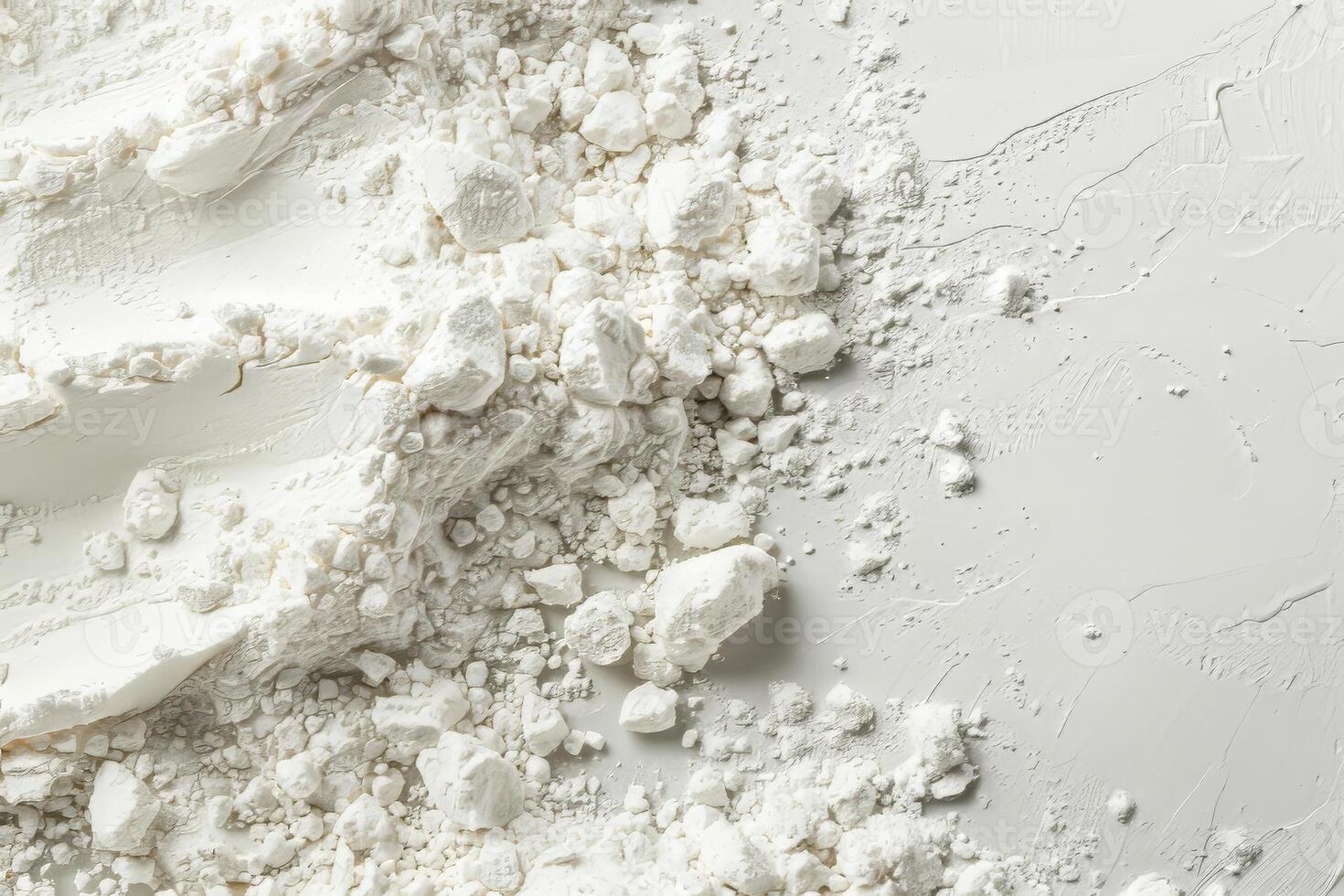 Baking powder on a transparent white canvas, ideal for culinary-themed graphics photo
