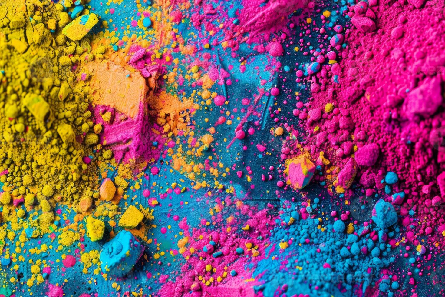 Colorful Holi background with vibrant hues and playful patterns photo