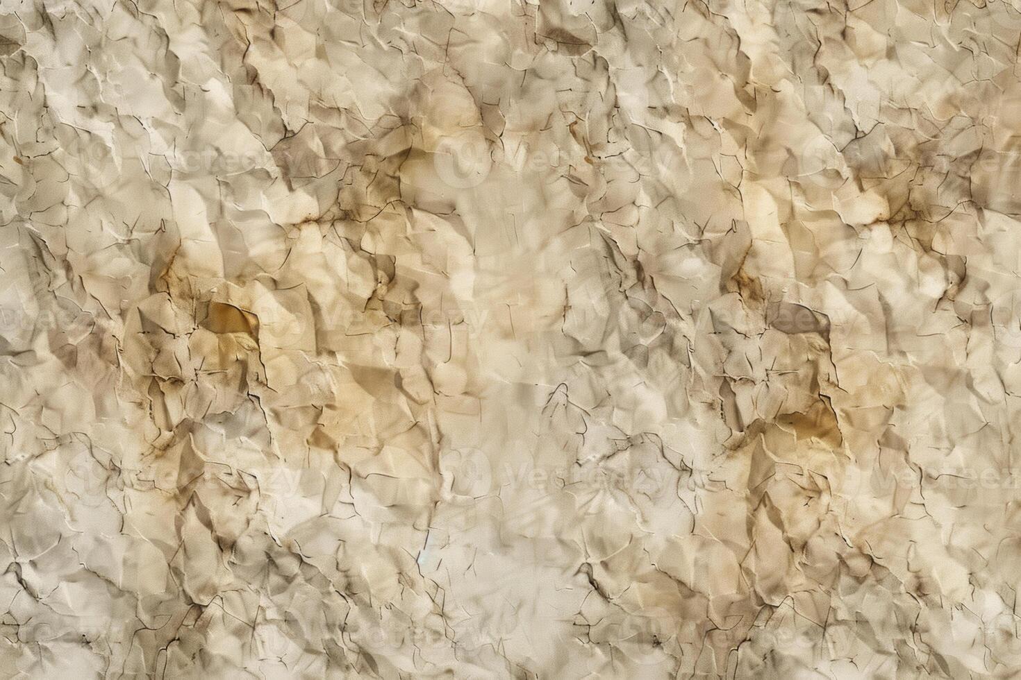 Seamless parchment paper pattern with a weathered and aged appearance photo
