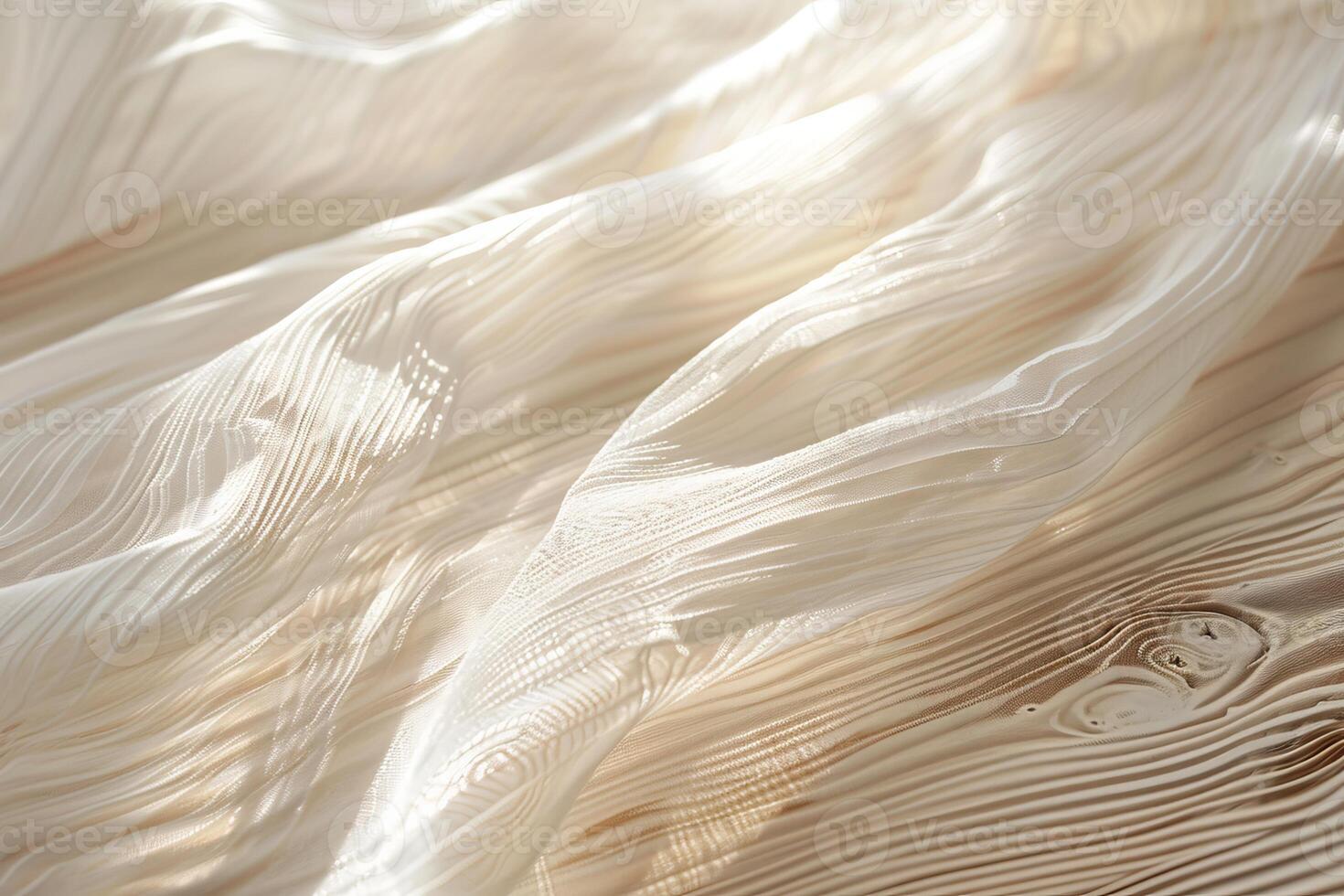Light ash wood texture with subtle grain patterns, creating a fresh and airy feel photo