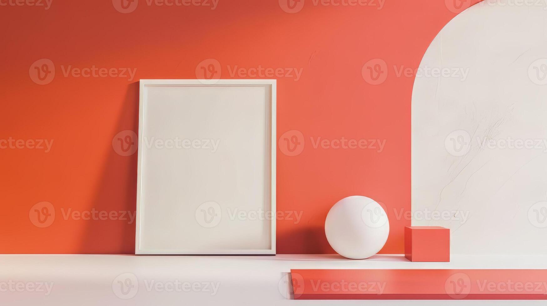 Clean and organized poster layout with minimalist design photo