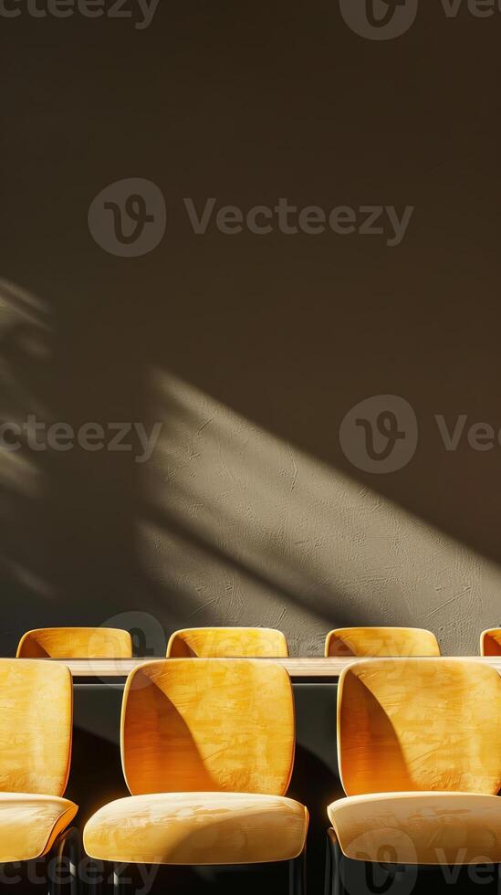 Methodical arrangement for professional presentations photo