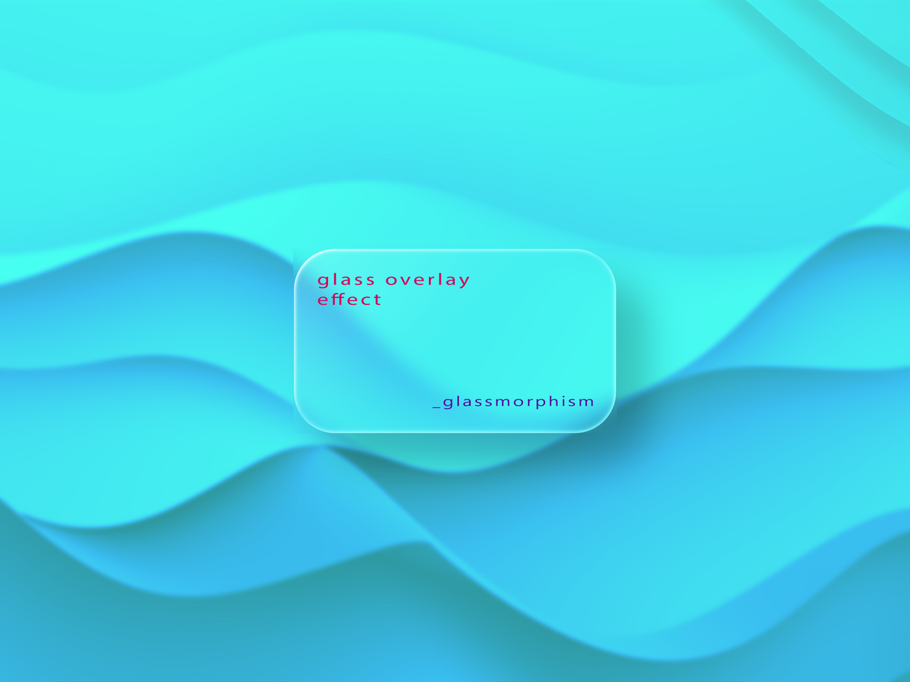 Gradient glassmorphism background psd