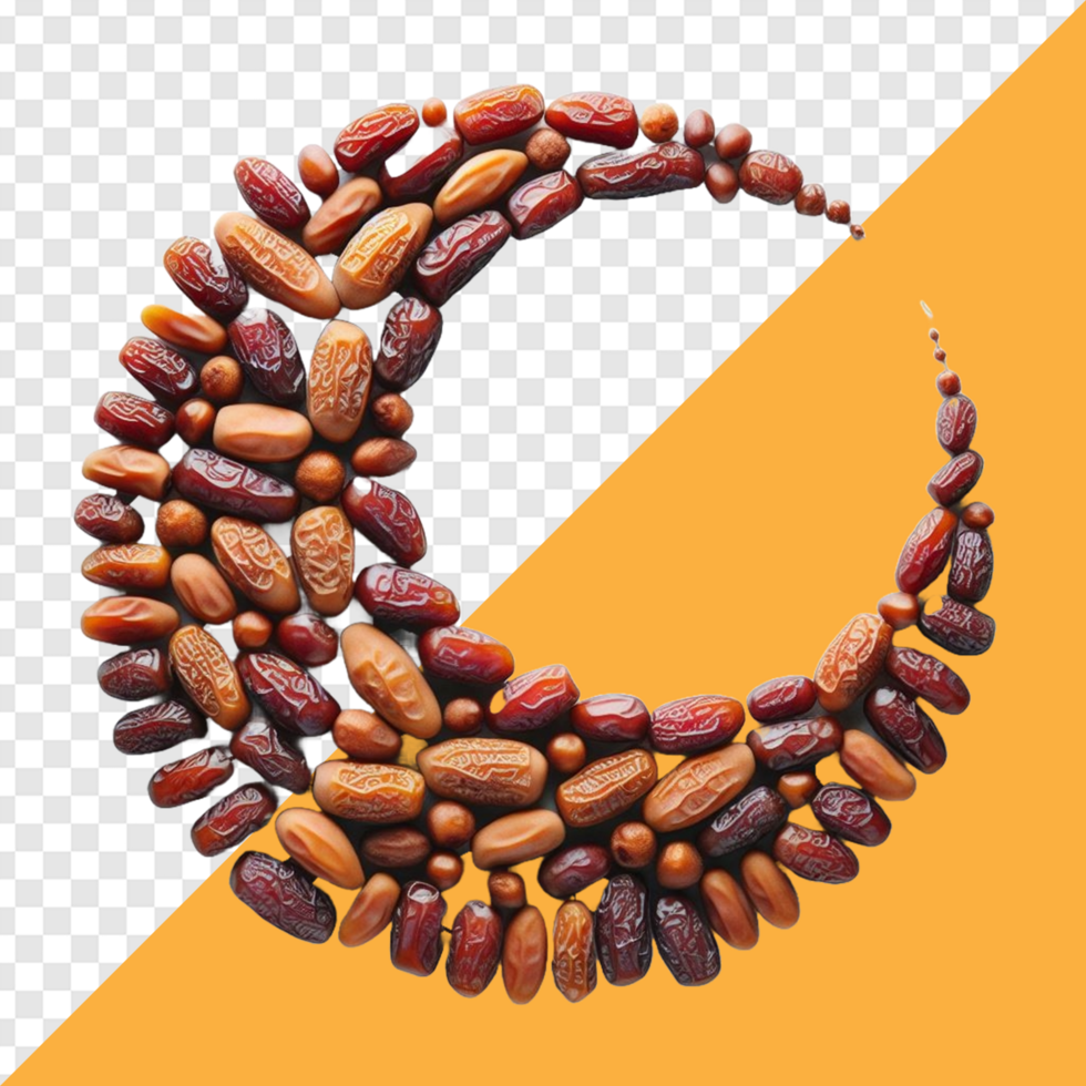 The dates are arranged in a crescent moon pattern white background psd