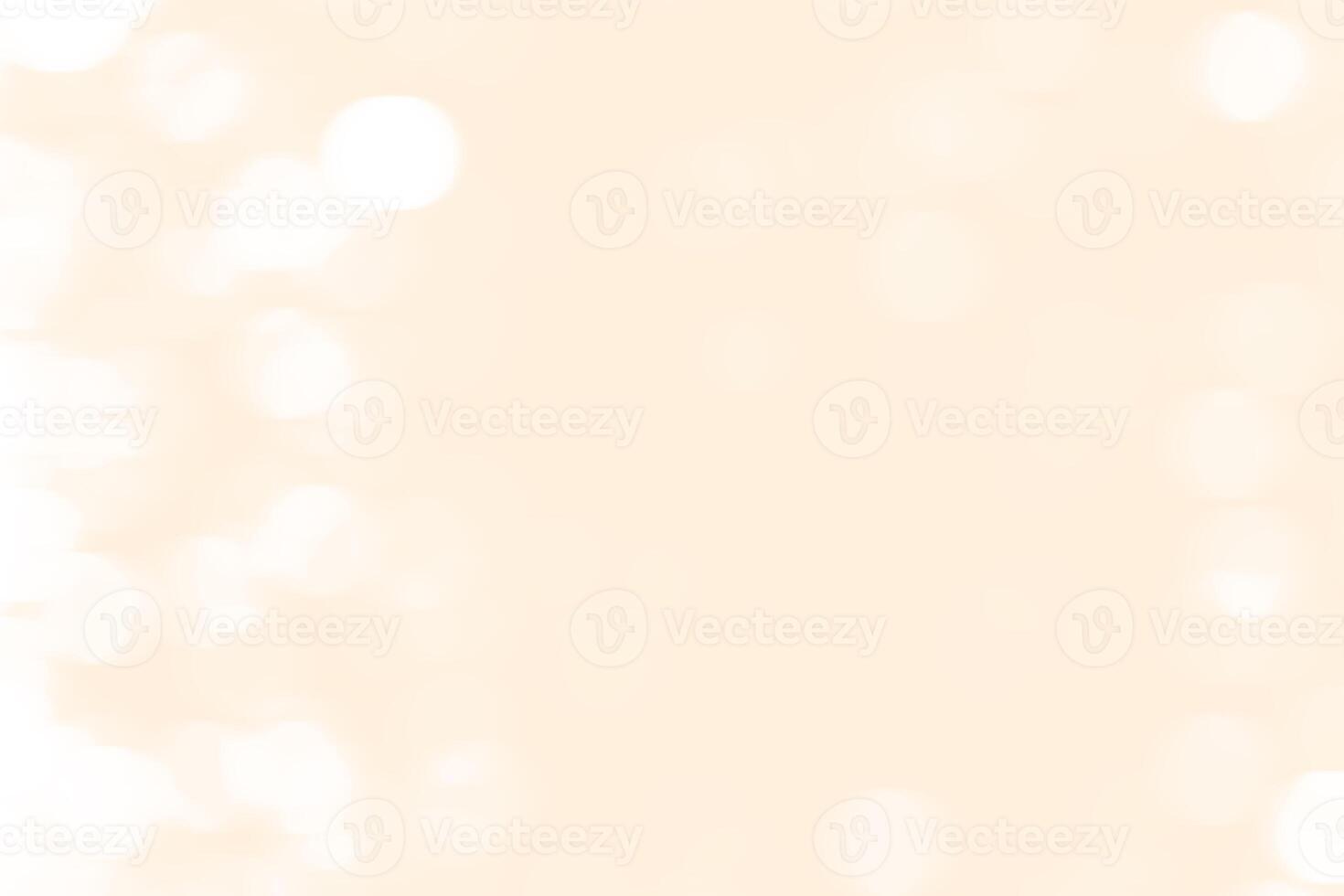 Blurred Spring Summer Nature Background with light Bokeh. Abstract blur orange and sand soft pastel colors for backdrop. Defocused effect. Art clean orange yellow Illustration. Free Space for design photo