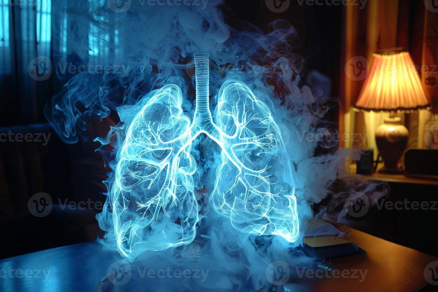 Quit smoking concept. World no tobacco day. lung cancer. . photo