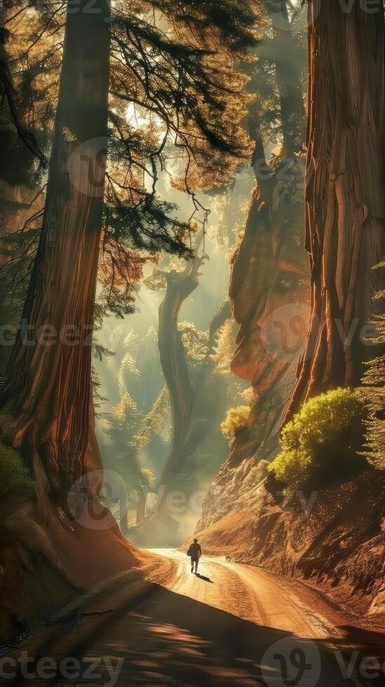 Mysterious sequoia forests home to hidden giants photo