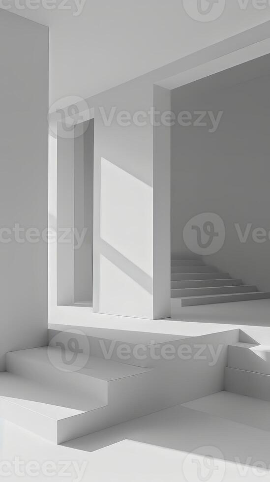 Minimalist design with focus on essential elements photo