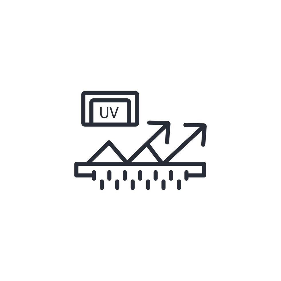 skin protect icon. .Editable stroke.linear style sign for use web design,logo.Symbol illustration. vector