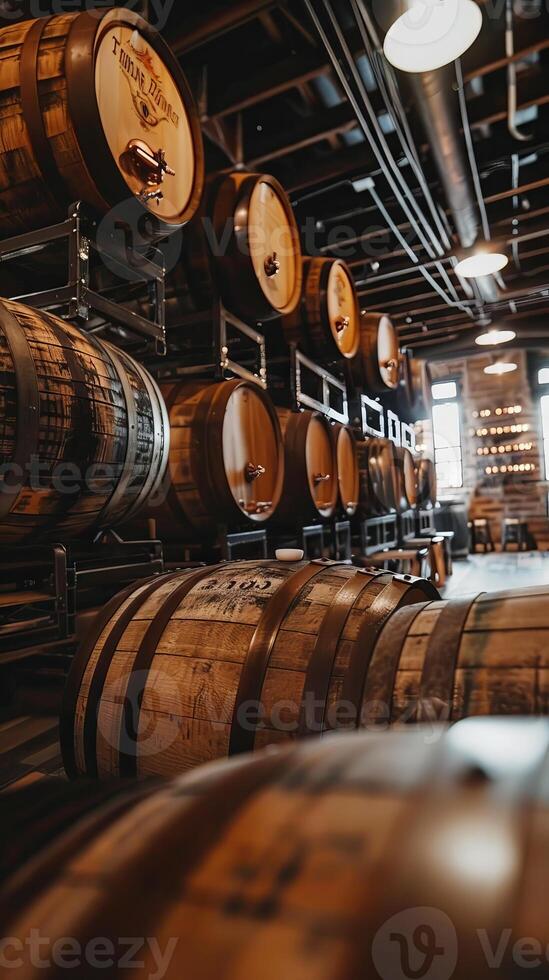 National Whiskey Day aged barrels and smooth pours photo