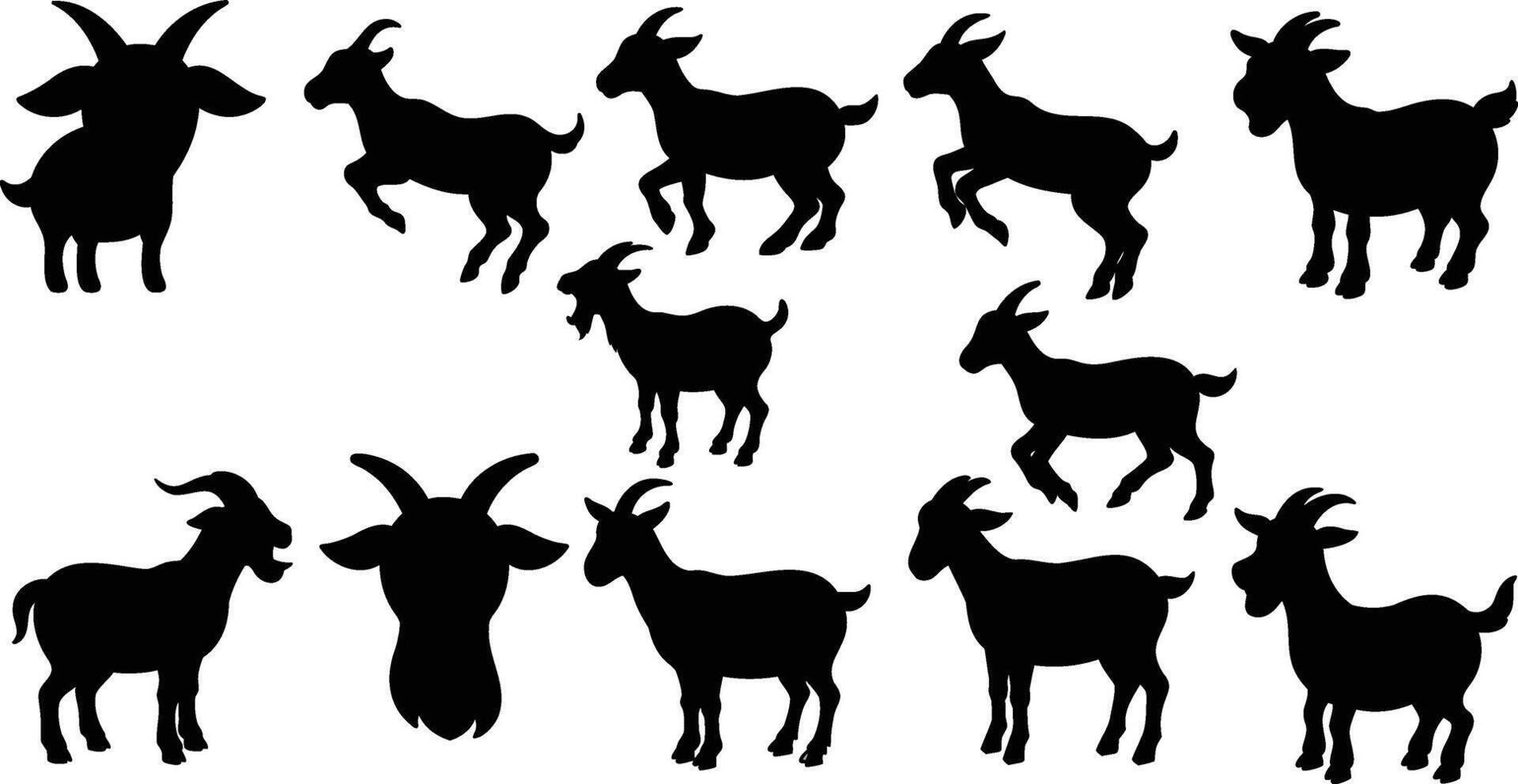 animal silhouette designs, design vector