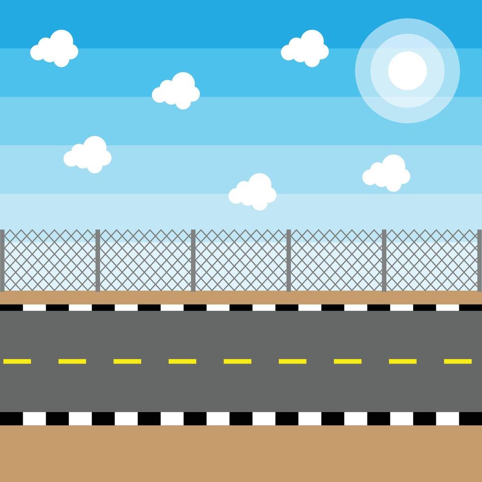 Game Racing Arena vector