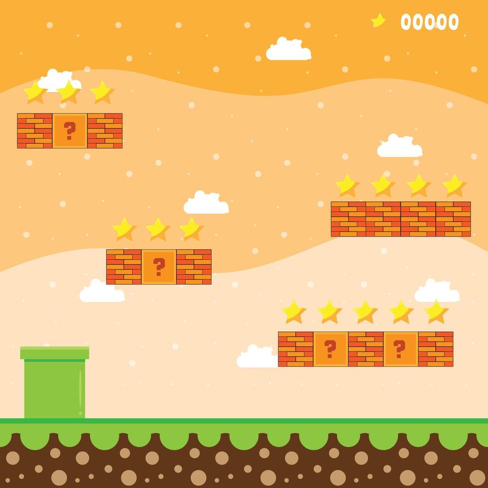 Game Arena Background vector