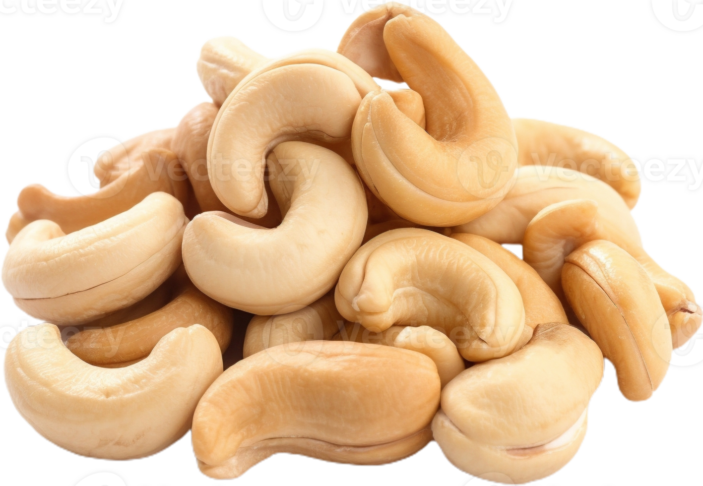 cashew nuts on a transparent background png