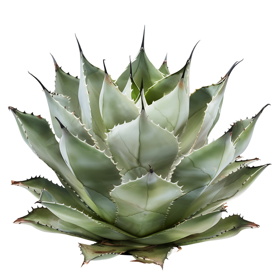 Agave Shawii x Attenuata Isolated on Clear Background png