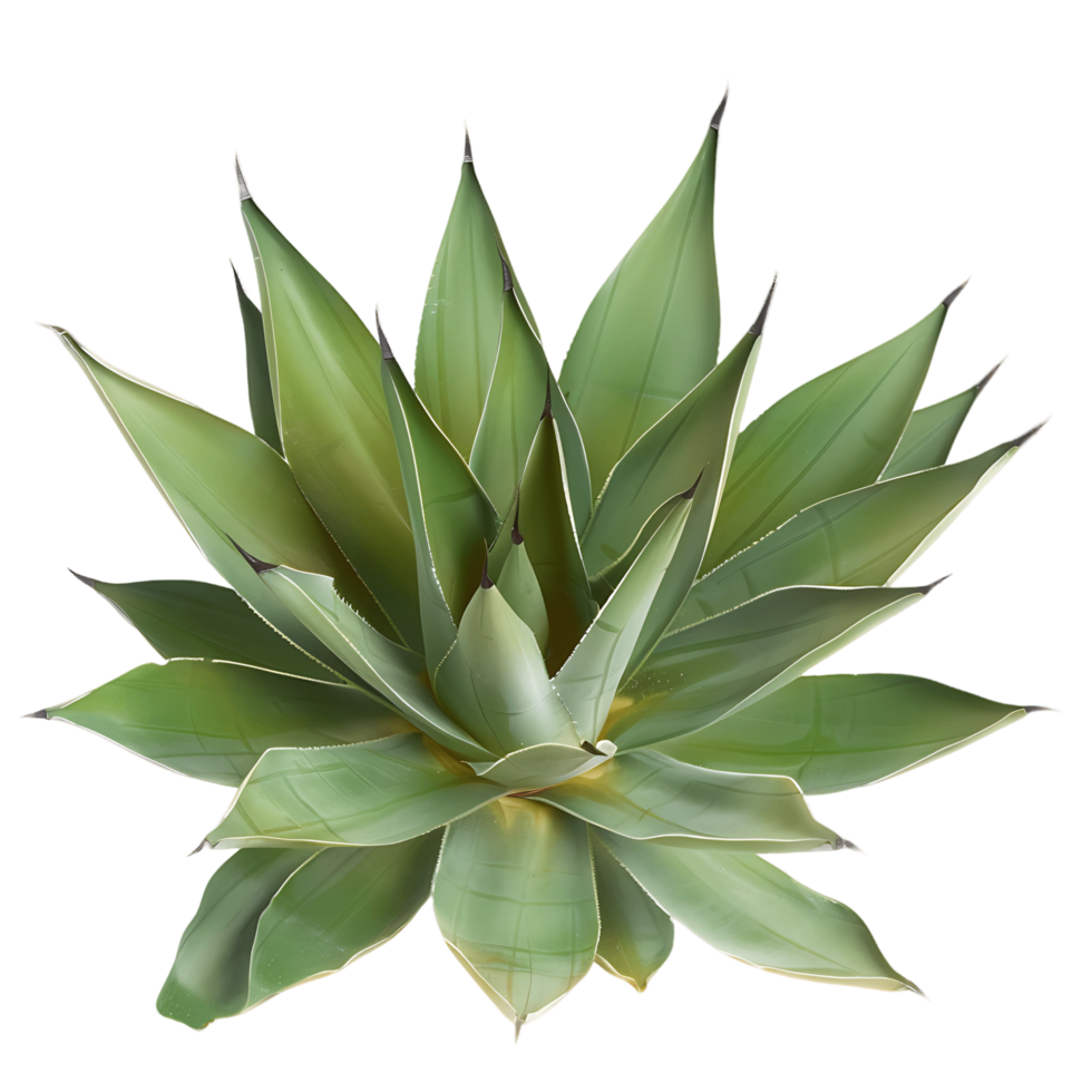 Agave Shawii x Attenuata Tree with Transparent Background png