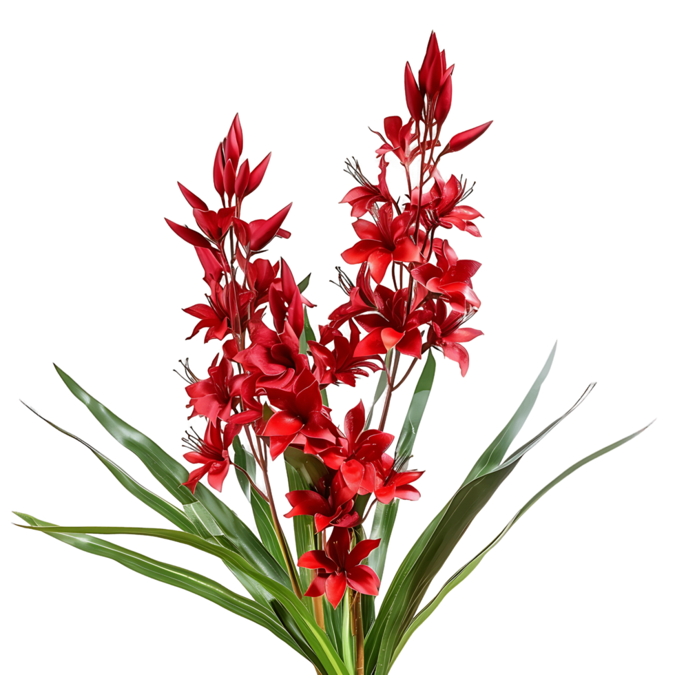 Hesperaloe Parviflora on Clear Background png