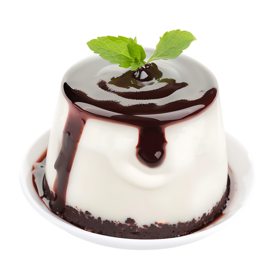 Pudding on Clear Background png