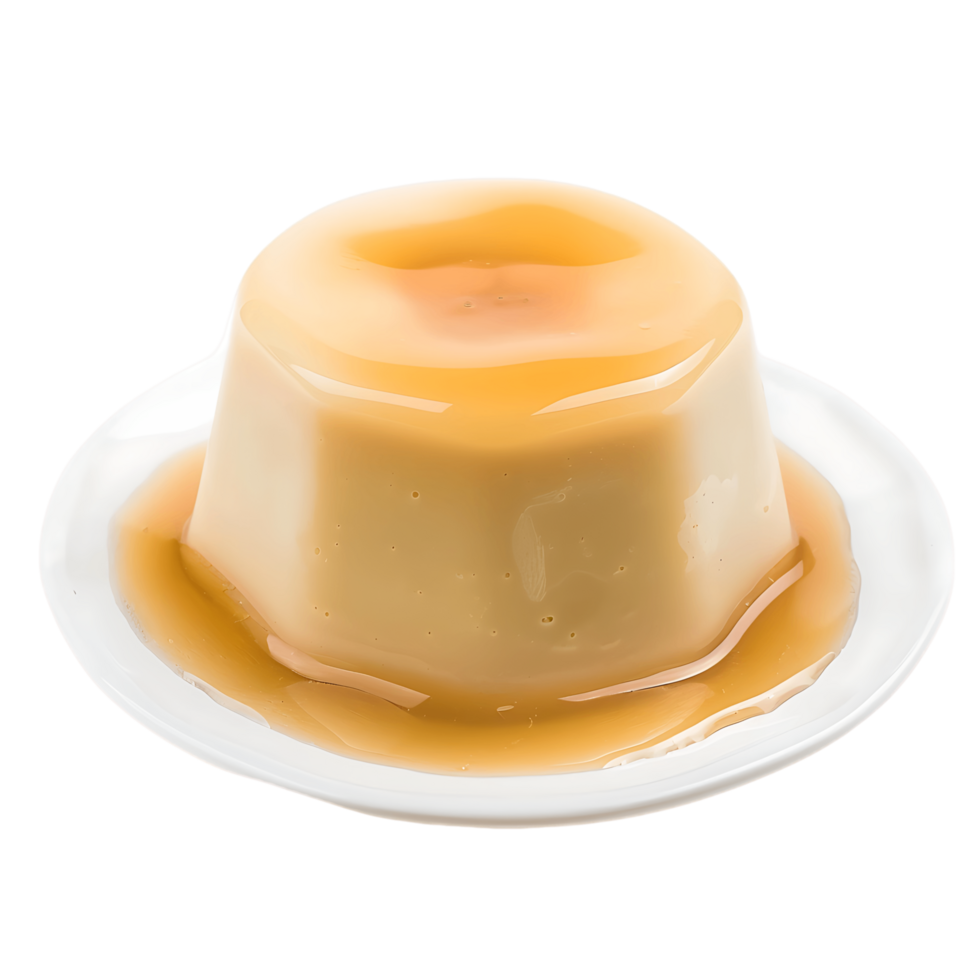 Pudding on Clear Background png