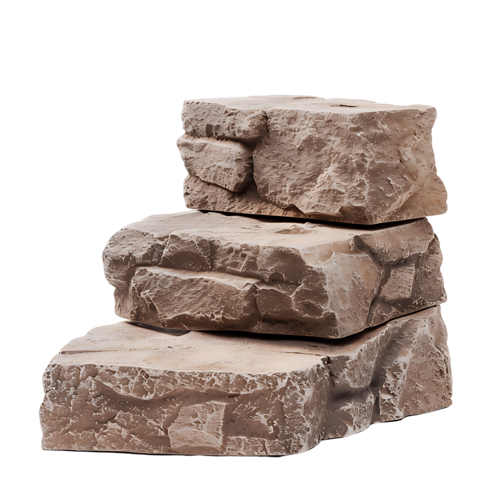 Stone Platform on Clear Background png