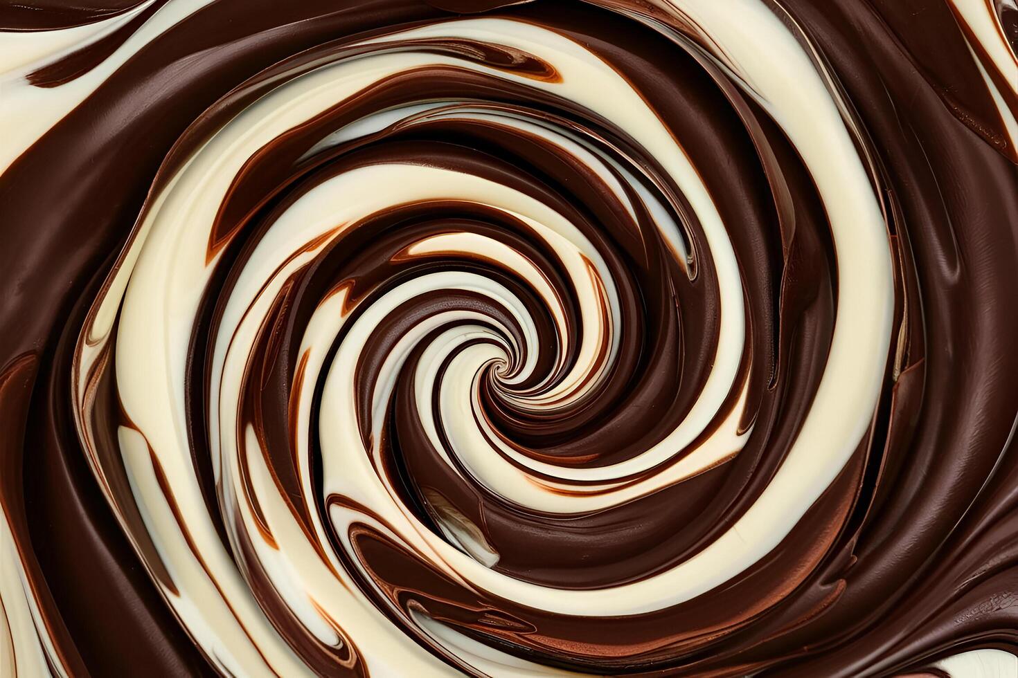 Close up of chocolate pieces stack photo
