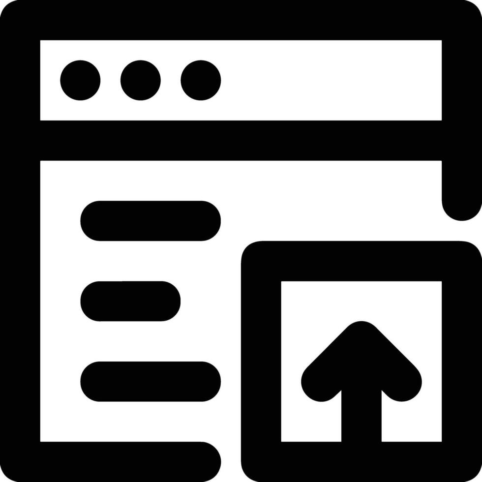Upload icon symbol image vector