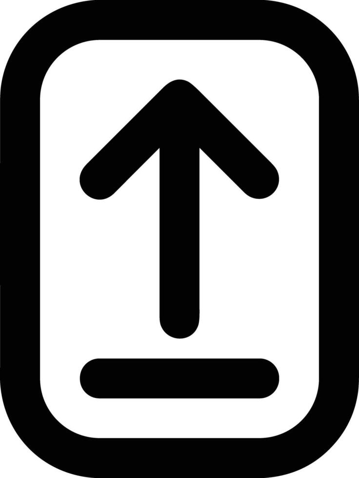 Upload icon symbol image vector