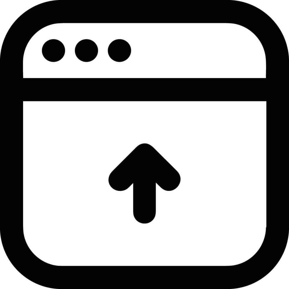 Upload icon symbol image vector