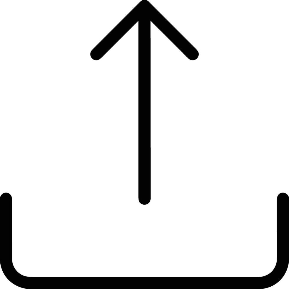 Upload icon symbol image vector