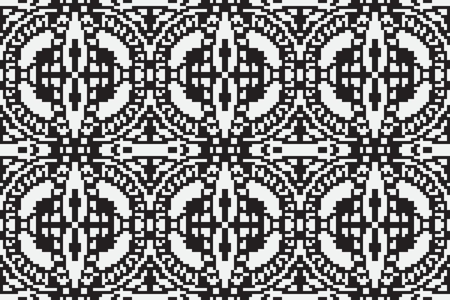 Motif folklore pattern Seamless Australian aboriginal pattern Motif embroidery, Pixel Ikat embroidery Design for Print tie dyeing pillowcase sambal puri kurti mughal architecture vector
