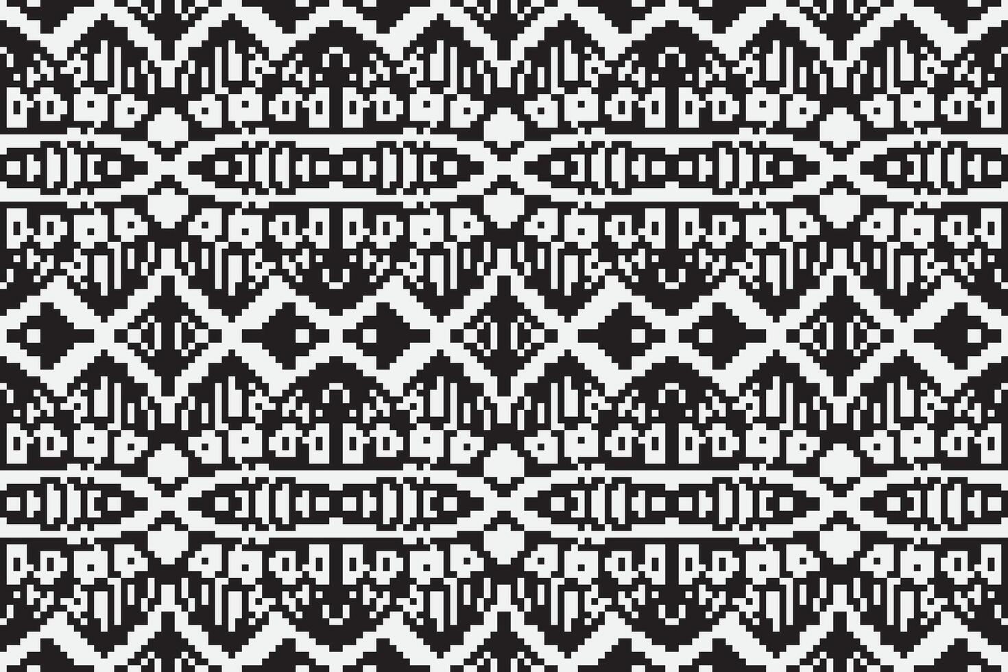 Silk fabric Patola sari Pattern Seamless Scandinavian pattern Motif embroidery, Pixel Ikat embroidery Design for Print kurta pattern mughal motifs tapestry pattern floral repeat vector