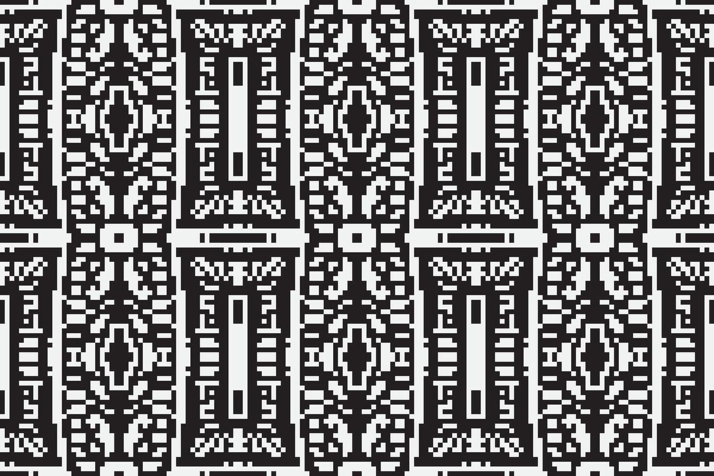 Navajo pattern Seamless Native American, Motif embroidery, Pixel Ikat embroidery Design for Print kurta pattern mughal motifs tapestry pattern floral repeat vector