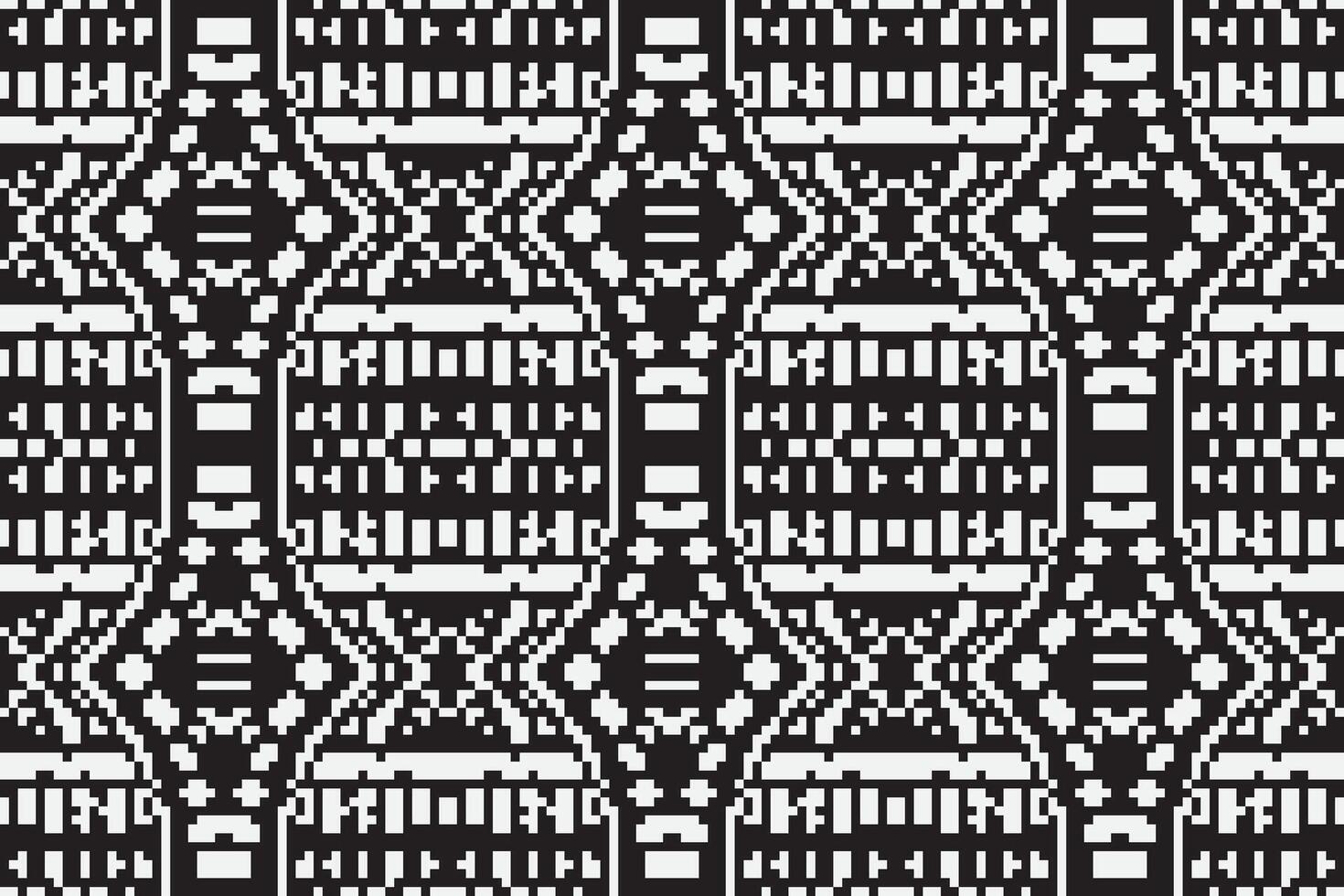 Nordic pattern Seamless Scandinavian pattern Motif embroidery, Pixel Ikat embroidery Design for Print lace pattern seamless pattern vintage shibori jacquard seamless vector
