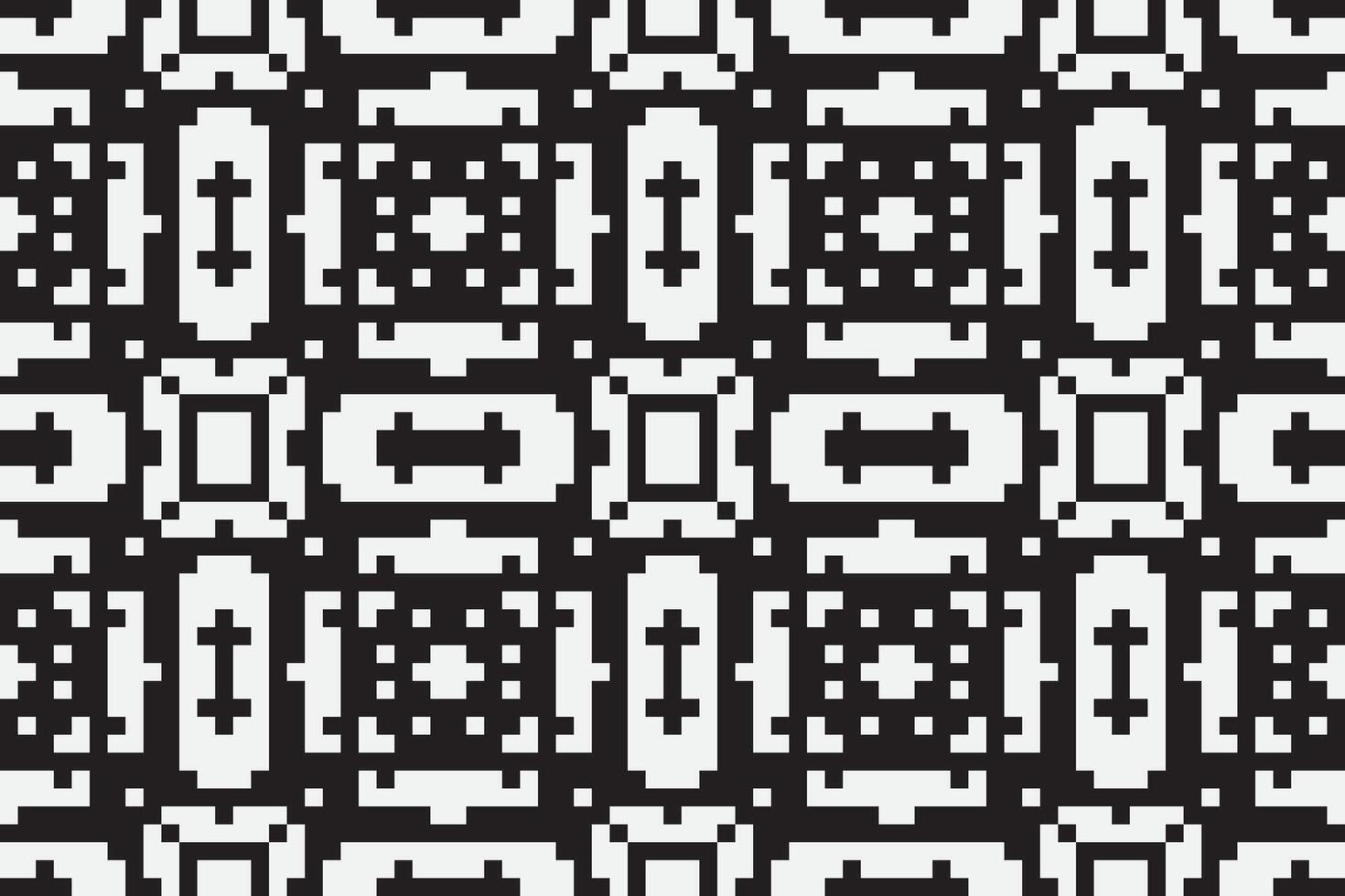 Motif folklore pattern Seamless Australian aboriginal pattern Motif embroidery, Pixel Ikat embroidery Design for Print vyshyvanka placemat quilt sarong sarong beach kurtis Indian motifs vector