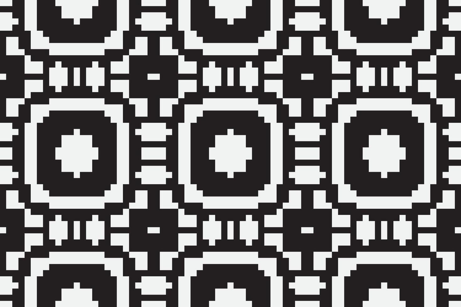 Motif folklore pattern Seamless Bandana print silk Motif embroidery, Pixel Ikat embroidery Design for Print tie dyeing pillowcase sambal puri kurti mughal architecture vector