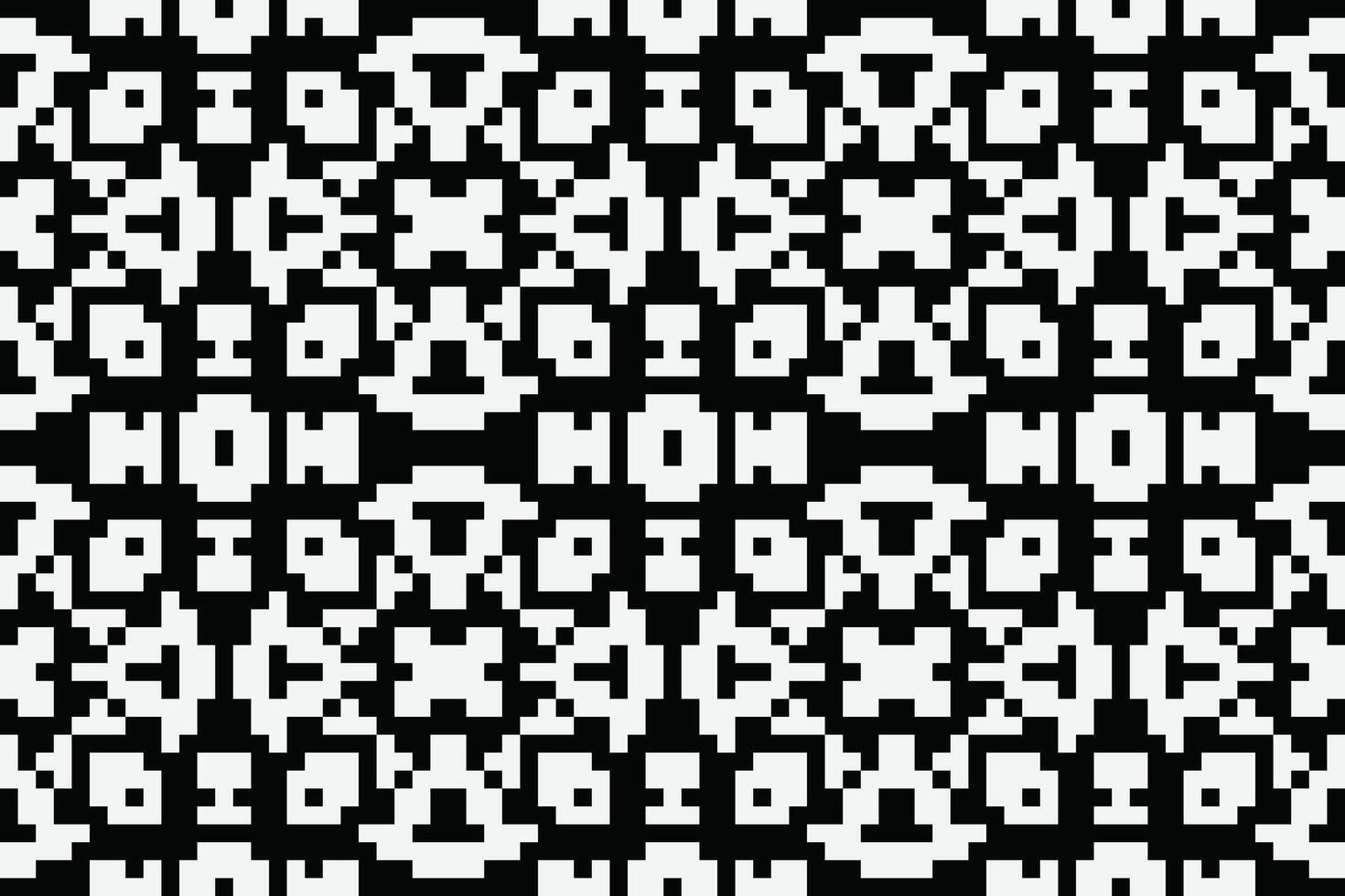 Motif folklore pattern Seamless Native American, Motif embroidery, Pixel Ikat embroidery Design for Print kurta pattern mughal motifs tapestry pattern floral repeat vector