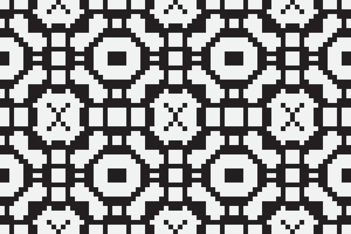 Nordic pattern Seamless Australian aboriginal pattern Motif embroidery, Pixel Ikat embroidery Design for Print vyshyvanka placemat quilt sarong sarong beach kurtis Indian motifs vector