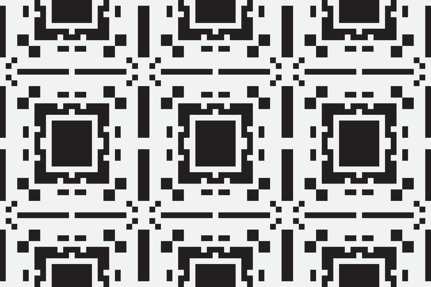 Navajo pattern Seamless Scandinavian pattern Motif embroidery, Pixel Ikat embroidery Design for Print tapestry floral kimono repeat pattern lacing spanish motif vector