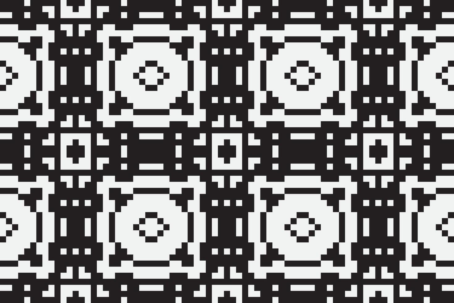 Patchwork pattern Seamless Native American, Motif embroidery, Pixel Ikat embroidery Design for Print indonesian batik motif embroidery native american kurta mughal design vector
