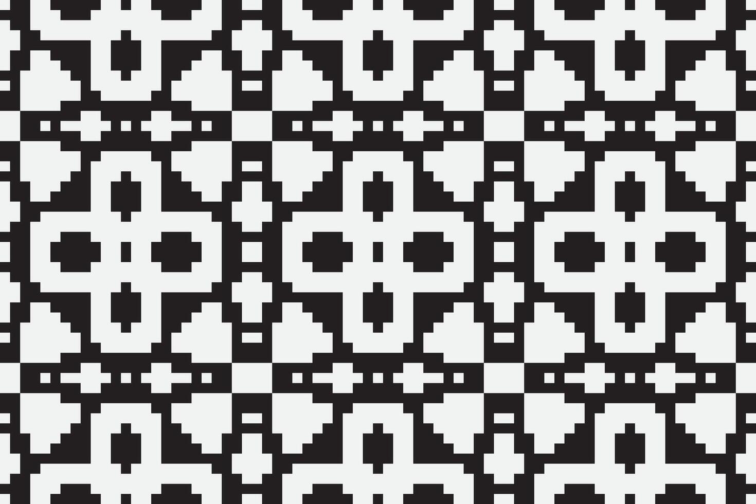 Patchwork pattern Seamless Bandana print silk Motif embroidery, Pixel Ikat embroidery Design for Print tapestry floral kimono repeat pattern lacing spanish motif vector